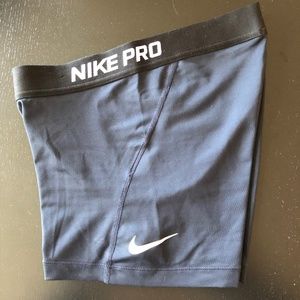 Nike Pro Combat Spandex Workout Shorts Small Navy